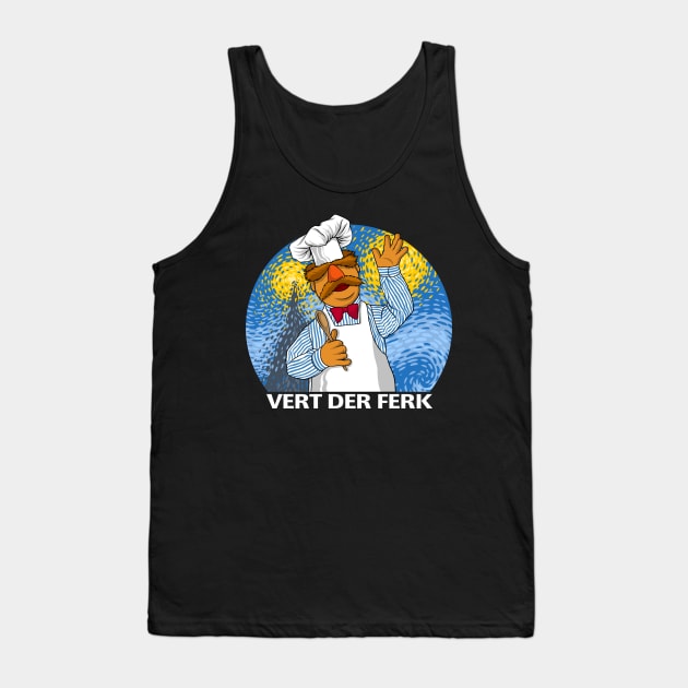 vert der ferk Tank Top by terror machine std